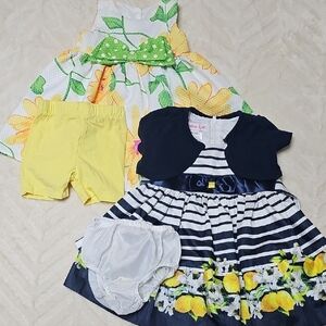 Spring Baby 12mo Dress Set